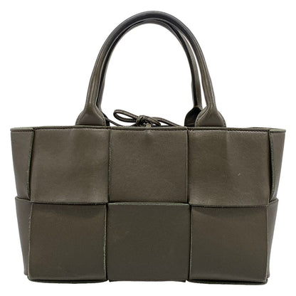 Bottega Veneta Tote the Arco Khaki Leather
