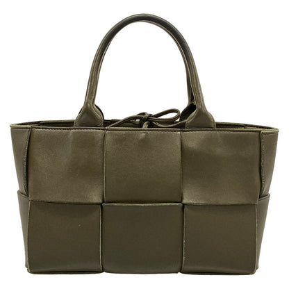 Bottega Veneta Tote the Arco Khaki Leather — view 3