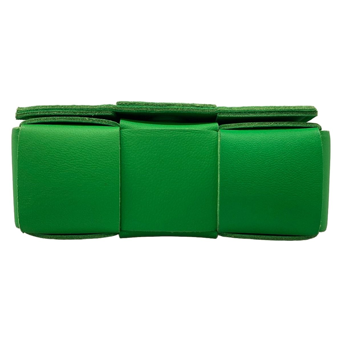 Bottega Veneta Shoulder Bag Candy Cassette Green Leather — view 5
