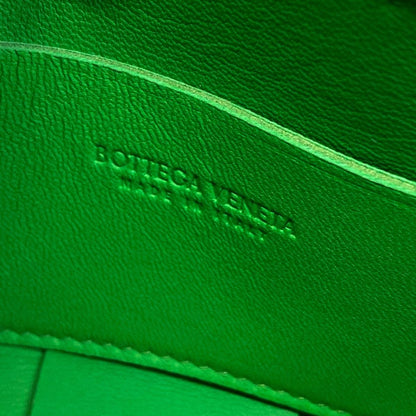 Bottega Veneta Shoulder Bag Candy Cassette Green Leather — view 8