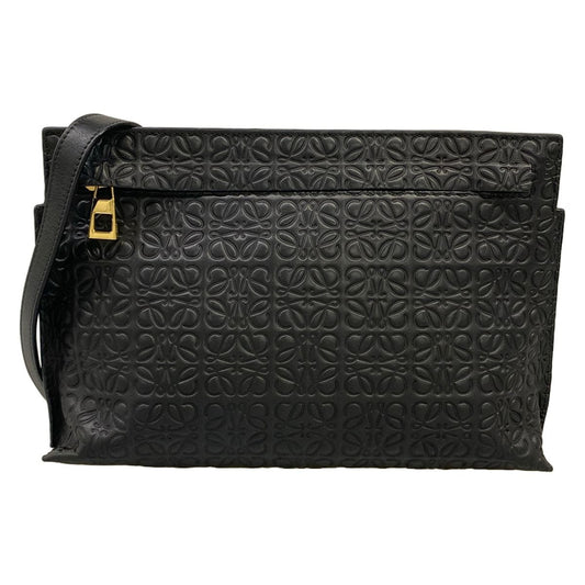 Loewe Shoulder Bag Repeat Black Leather