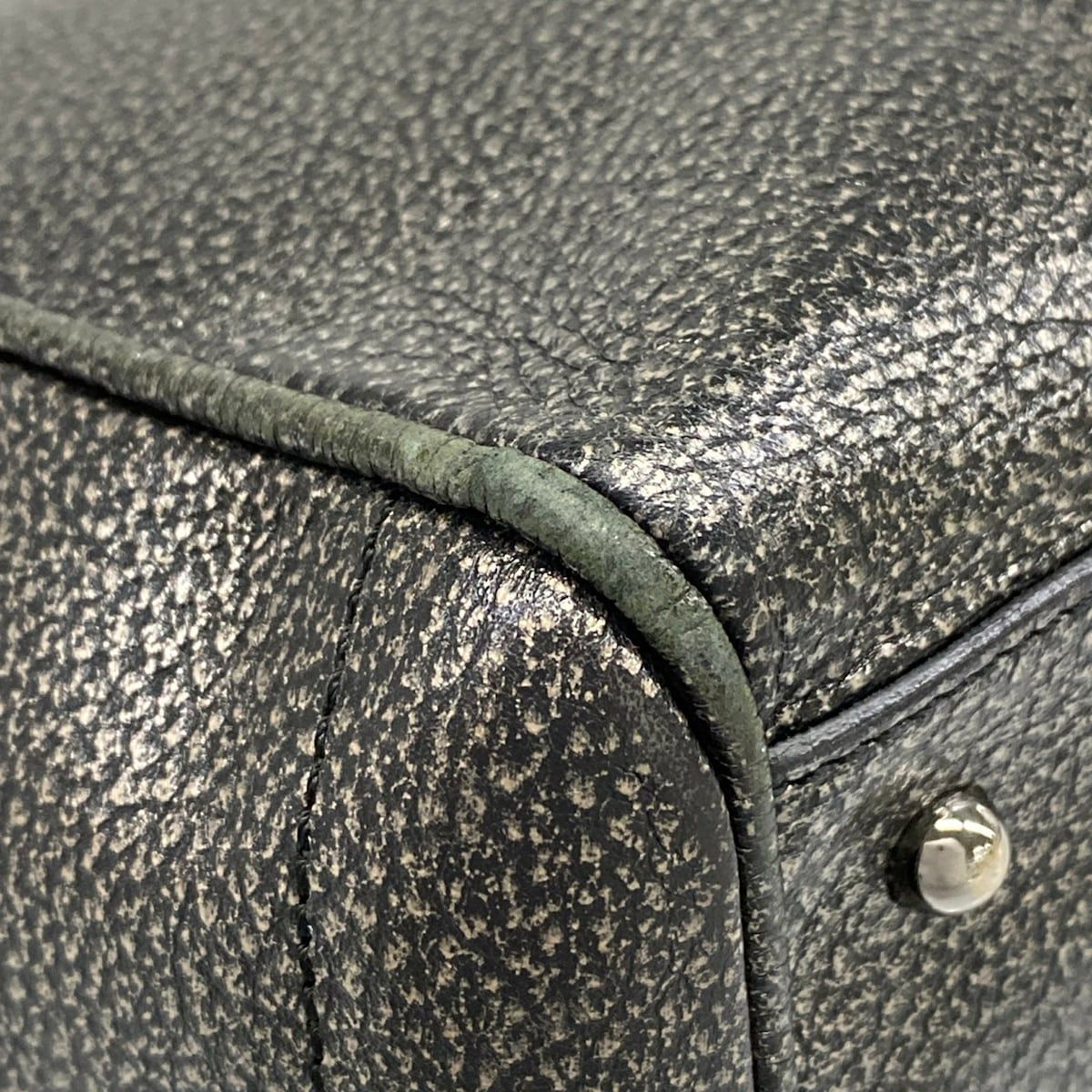 Loewe Tote Heritage Black Blanc Leather — view 6
