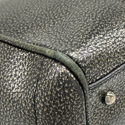Loewe Tote Heritage Black Blanc Leather — view 6