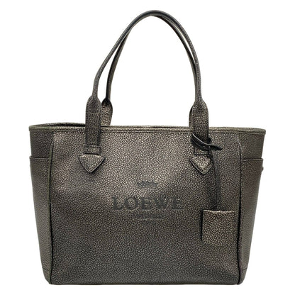 Loewe Tote Heritage Black Blanc Leather