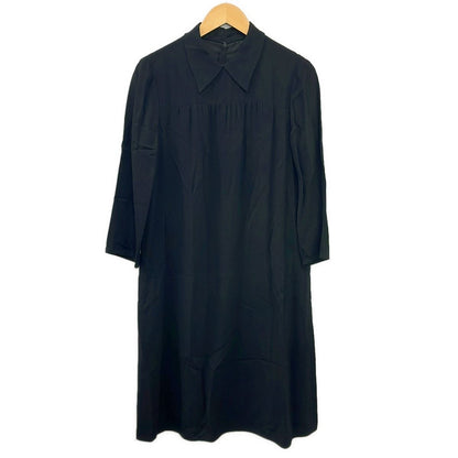 Prada Dress 40 M Black Long Sleeve Knee Length