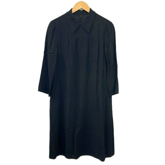 Prada Dress 40 M Black Long Sleeve Knee Length