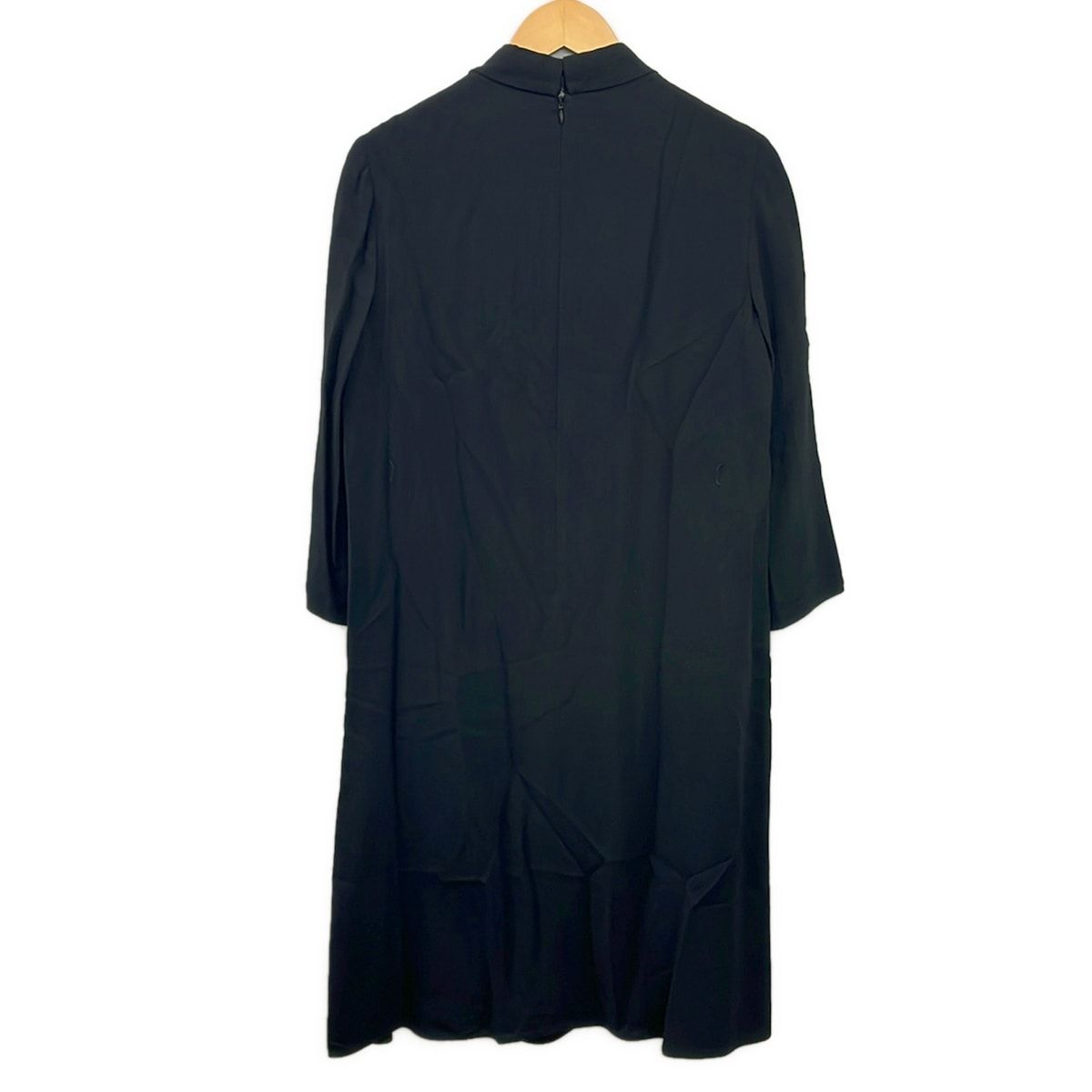 Prada Dress 40 M Black Long Sleeve Knee Length — view 2