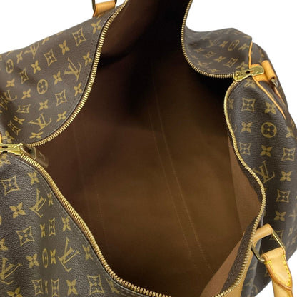 Louis Vuitton Boston Bag Monogram Keepall Bandouliere 60 — view 7