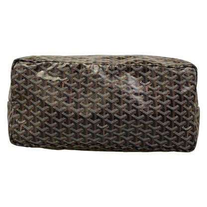 Goyard Tote Saint Louis GM Black Brown Leather — view 5