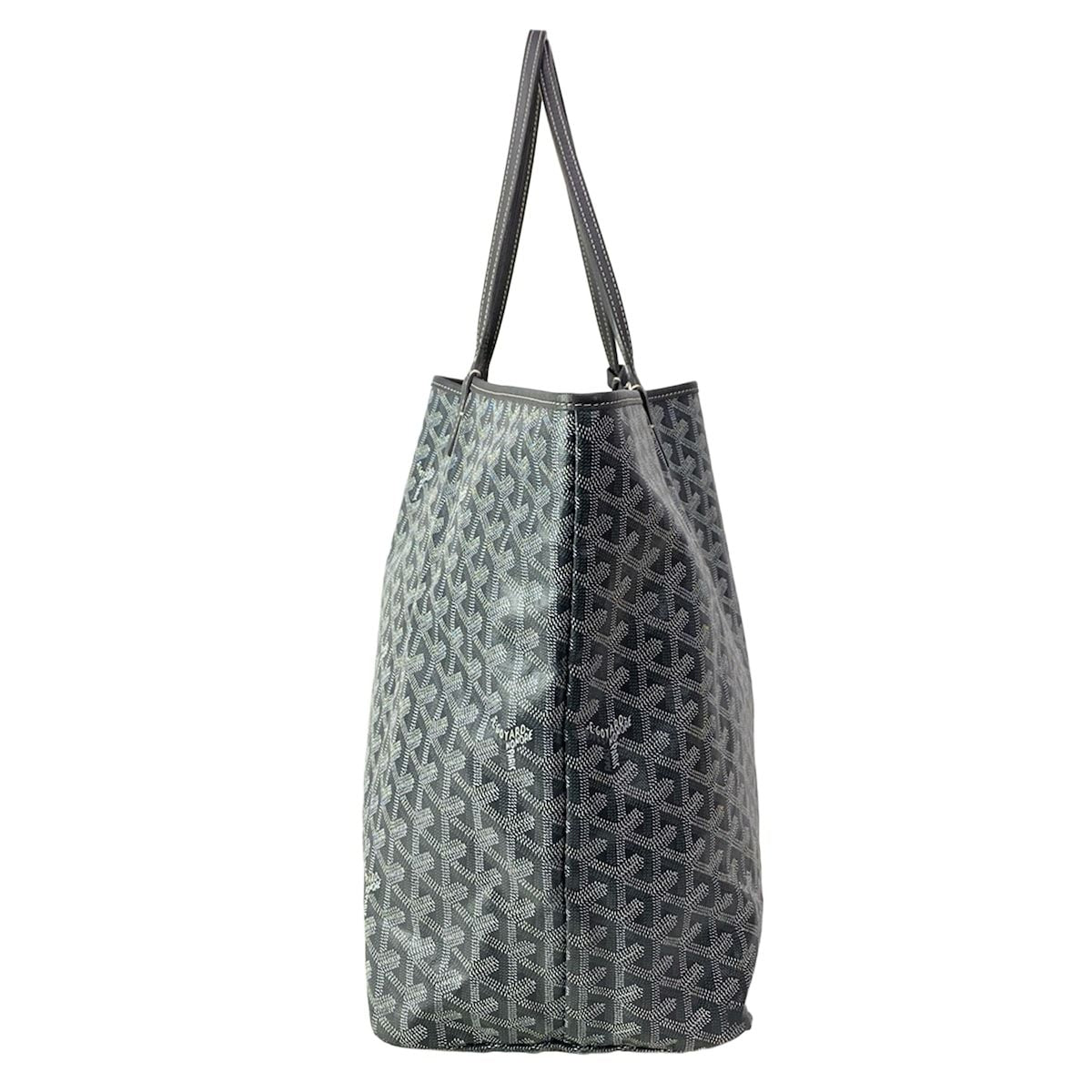 Goyard Tote Saint Louis GM Gray Leather — view 4