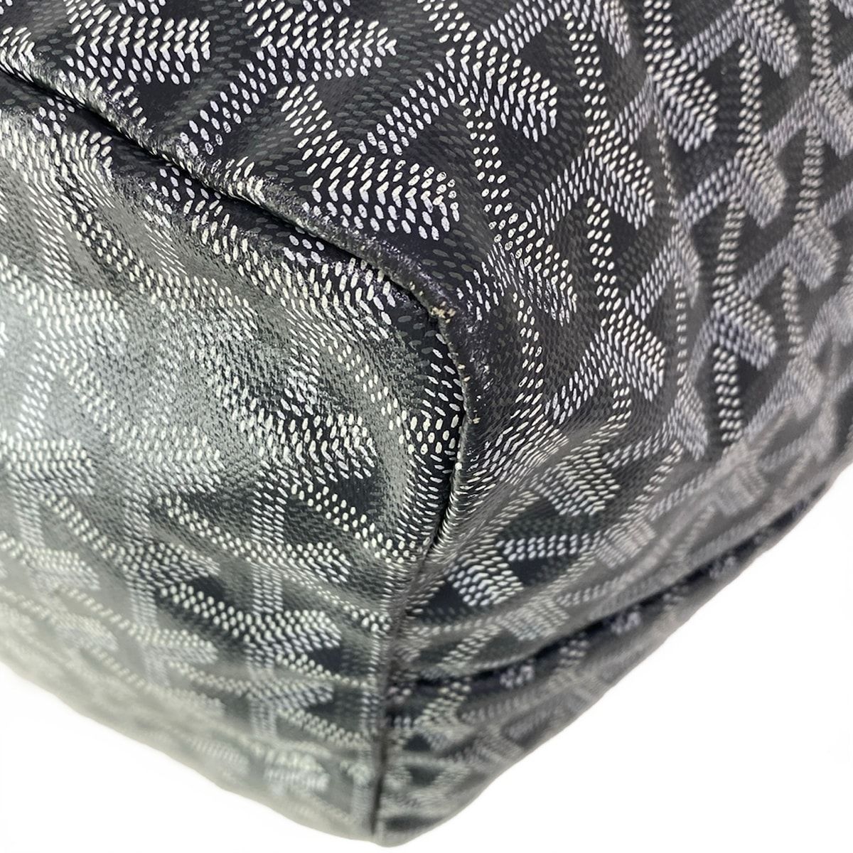 Goyard Tote Saint Louis GM Gray Leather — view 7