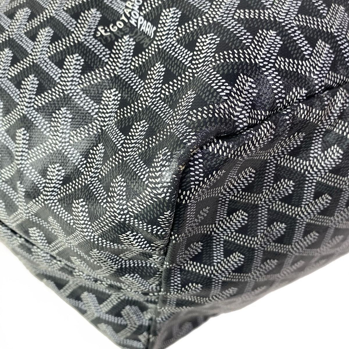 Goyard Tote Saint Louis GM Gray Leather — view 6