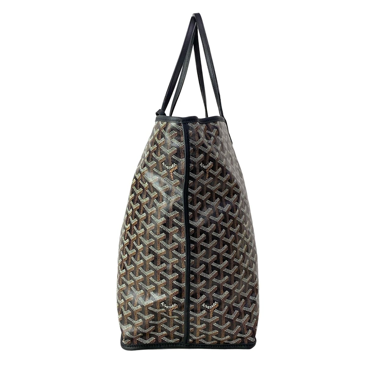 Goyard Tote Anjou GM Black Reversible Leather — view 4