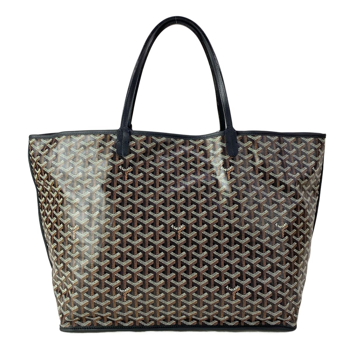 Goyard Tote Anjou GM Black Reversible Leather — view 3
