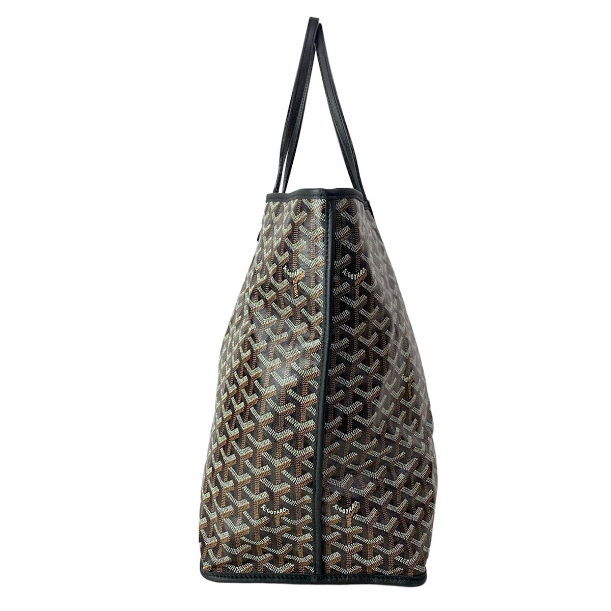 Goyard Tote Anjou GM Black Reversible Leather — view 2