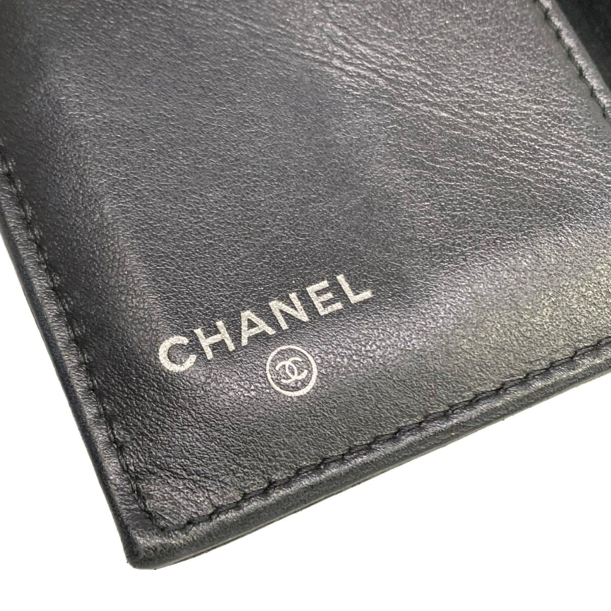 Chanel Trifold Wallet Black — view 5