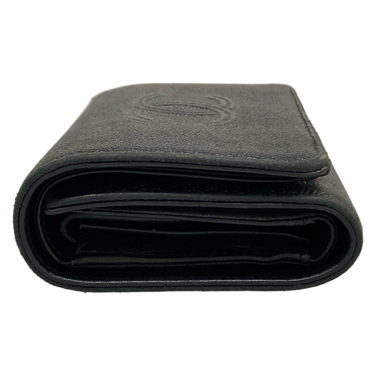 Chanel Trifold Wallet Black — view 9