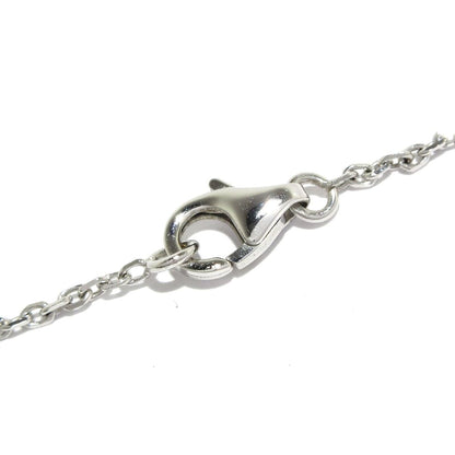 Van Cleef & Arpels Necklace Vintage Alhambra 18k White Gold Mother of Pearl — view 4