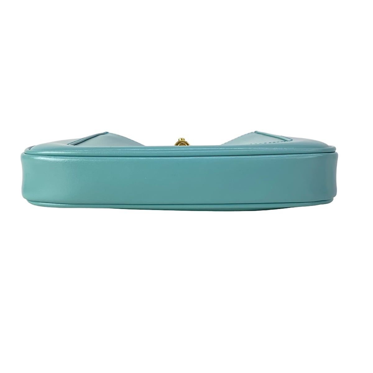 Gucci Handbag Jackie Light Blue Mini Leather — view 5