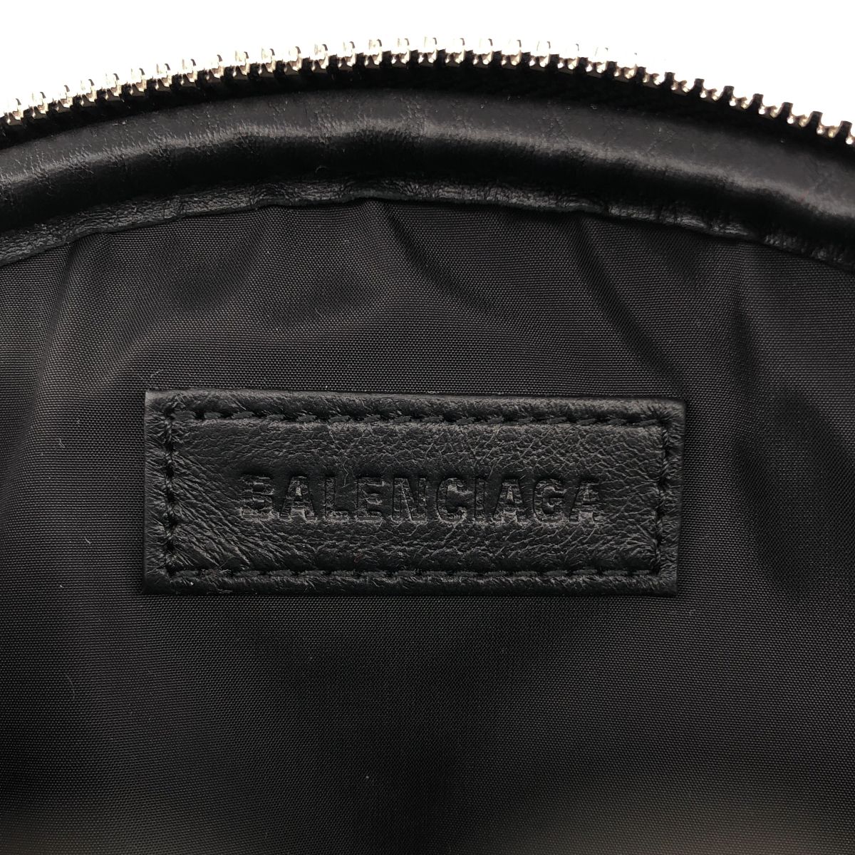 Balenciaga le Cagole Cosmetic Pouch Black — view 5