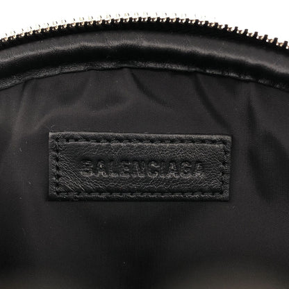 Balenciaga le Cagole Cosmetic Pouch Black — view 5