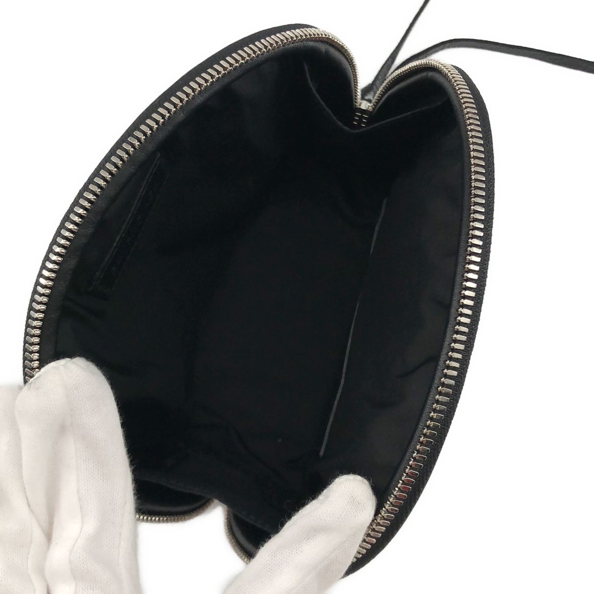 Balenciaga le Cagole Cosmetic Pouch Black — view 4