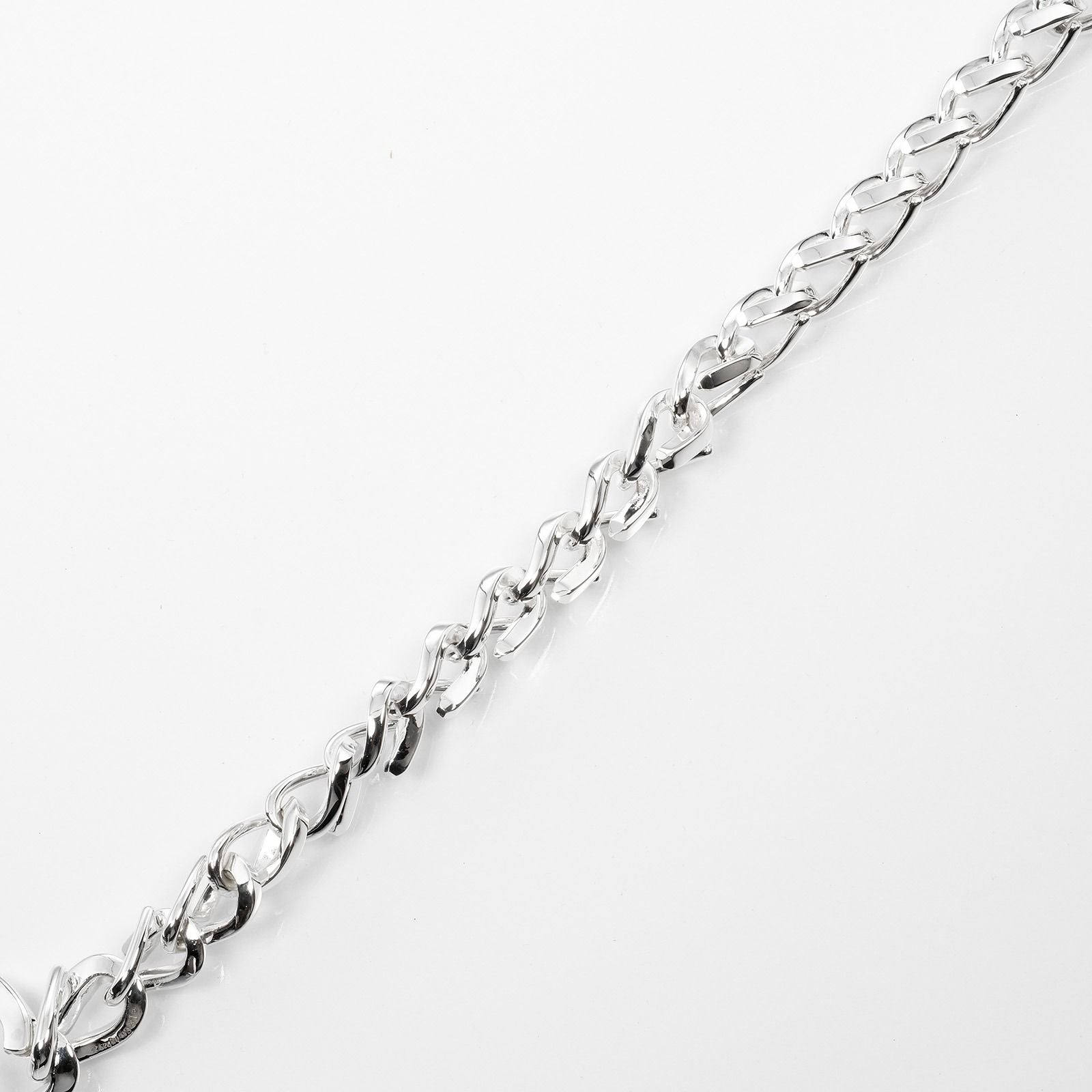 Tiffany & Co Forge Midi Amlink High Polish 17 cm 925 Sterling Silver Bracelet — view 7