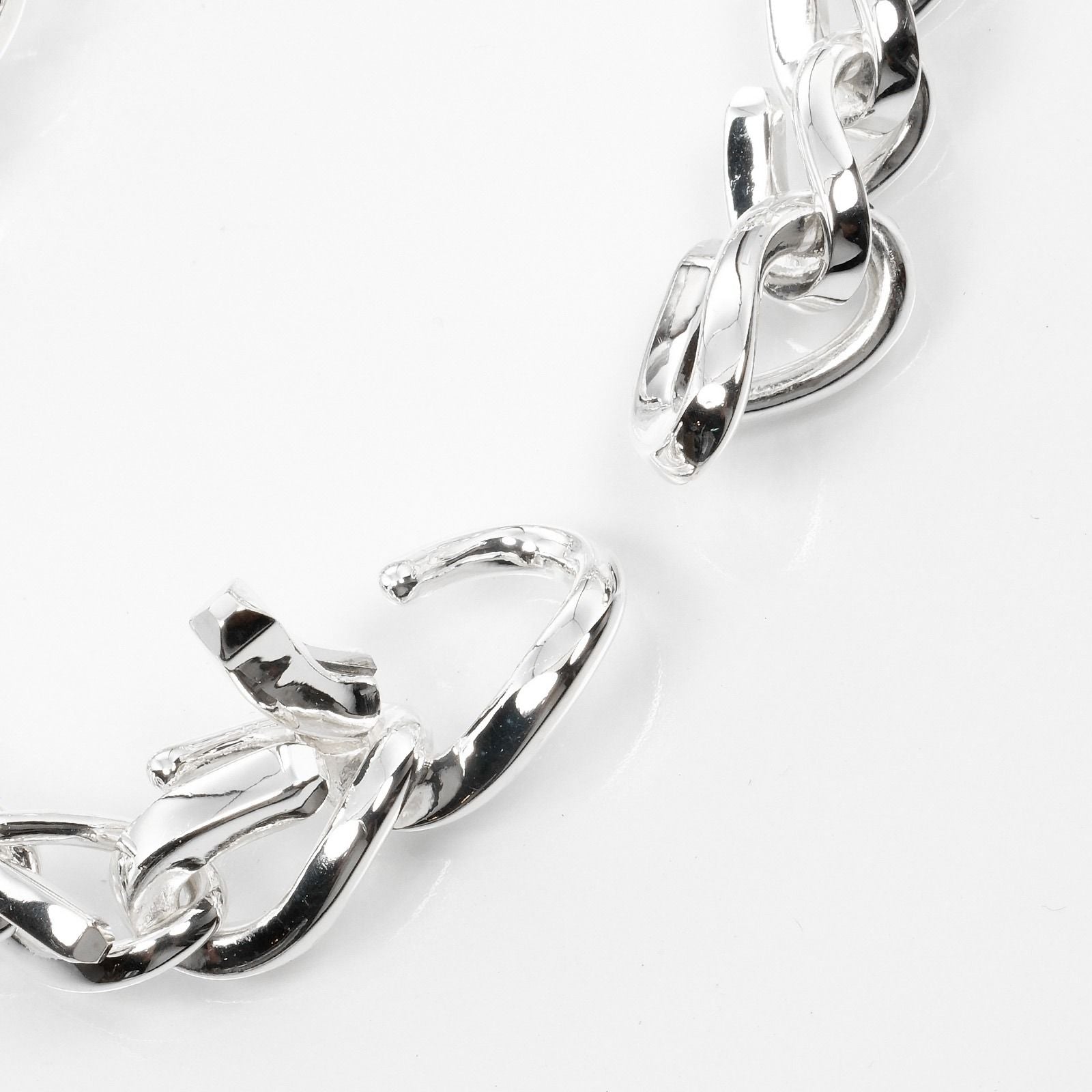 Tiffany & Co Forge Midi Amlink High Polish 17 cm 925 Sterling Silver Bracelet — view 6