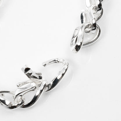 Tiffany & Co Forge Midi Amlink High Polish 17 cm 925 Sterling Silver Bracelet — view 6