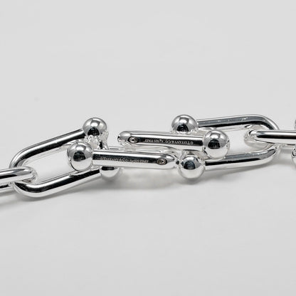 Tiffany & Co Graduated Link 925 Sterling Silver Earrings — view 4