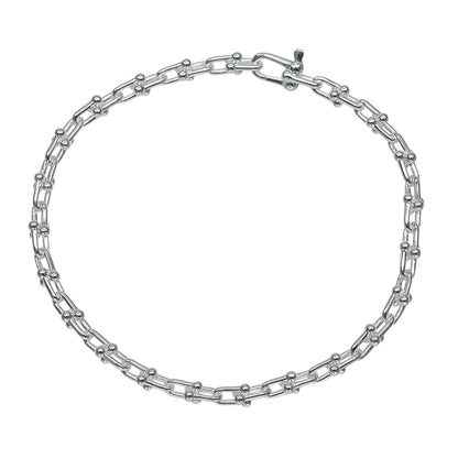 Tiffany & Co Microlink 925 Sterling Silver Bracelet