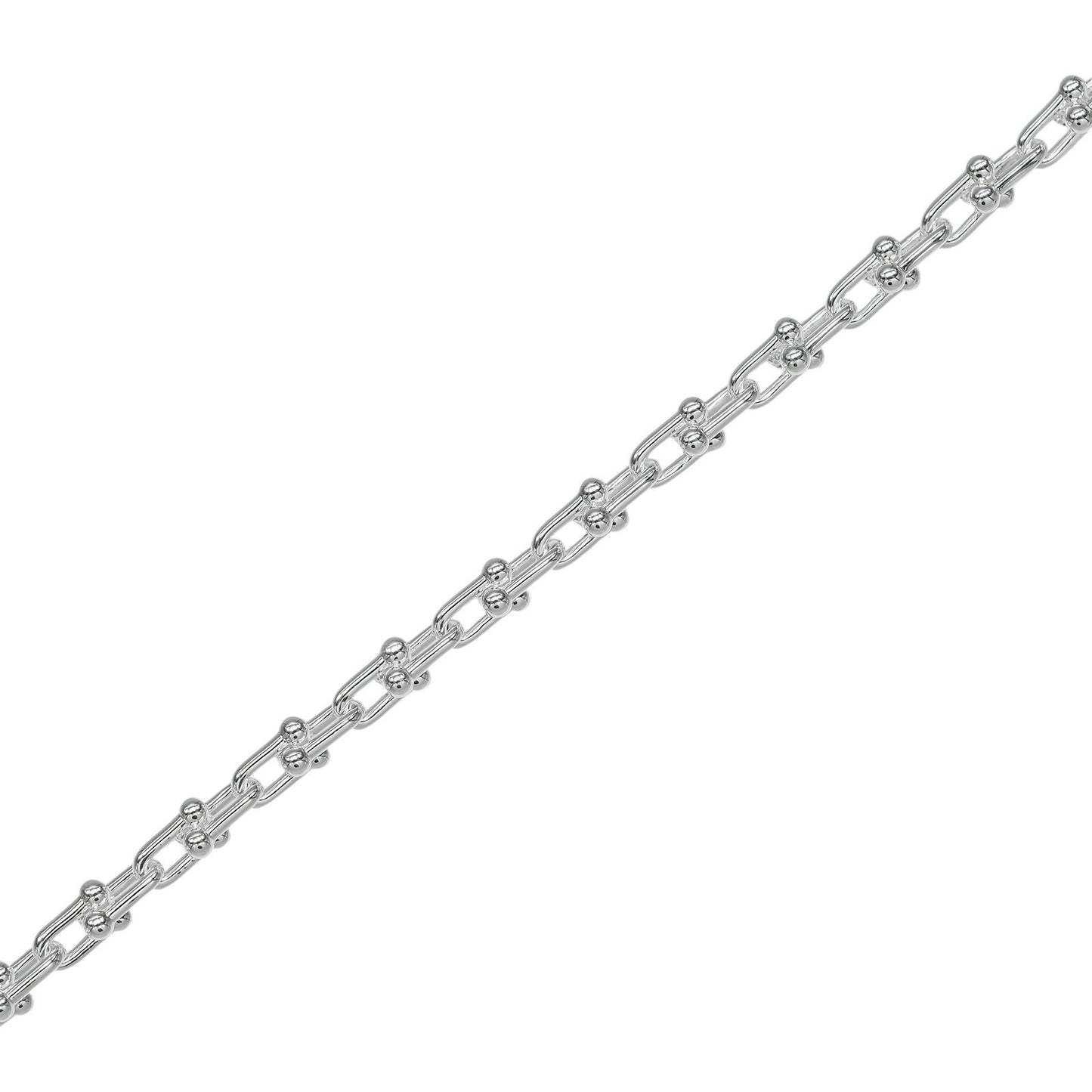 Tiffany & Co Microlink 925 Sterling Silver Bracelet — view 6
