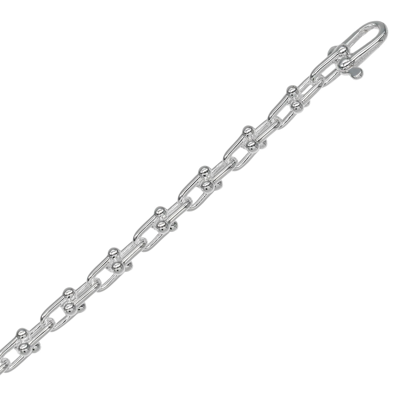 Tiffany & Co Microlink 925 Sterling Silver Bracelet — view 7