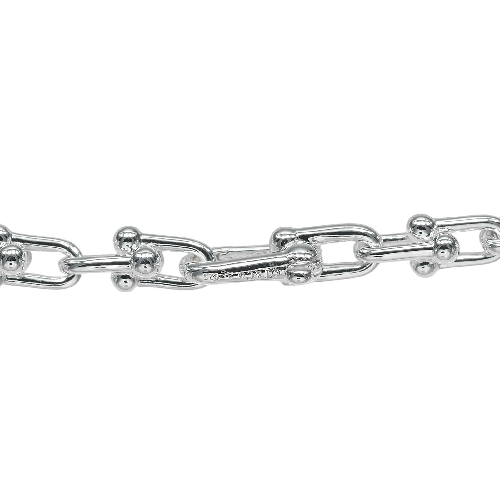 Tiffany & Co Microlink 925 Sterling Silver Bracelet — view 4