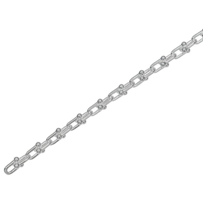 Tiffany & Co Microlink 925 Sterling Silver Bracelet — view 5