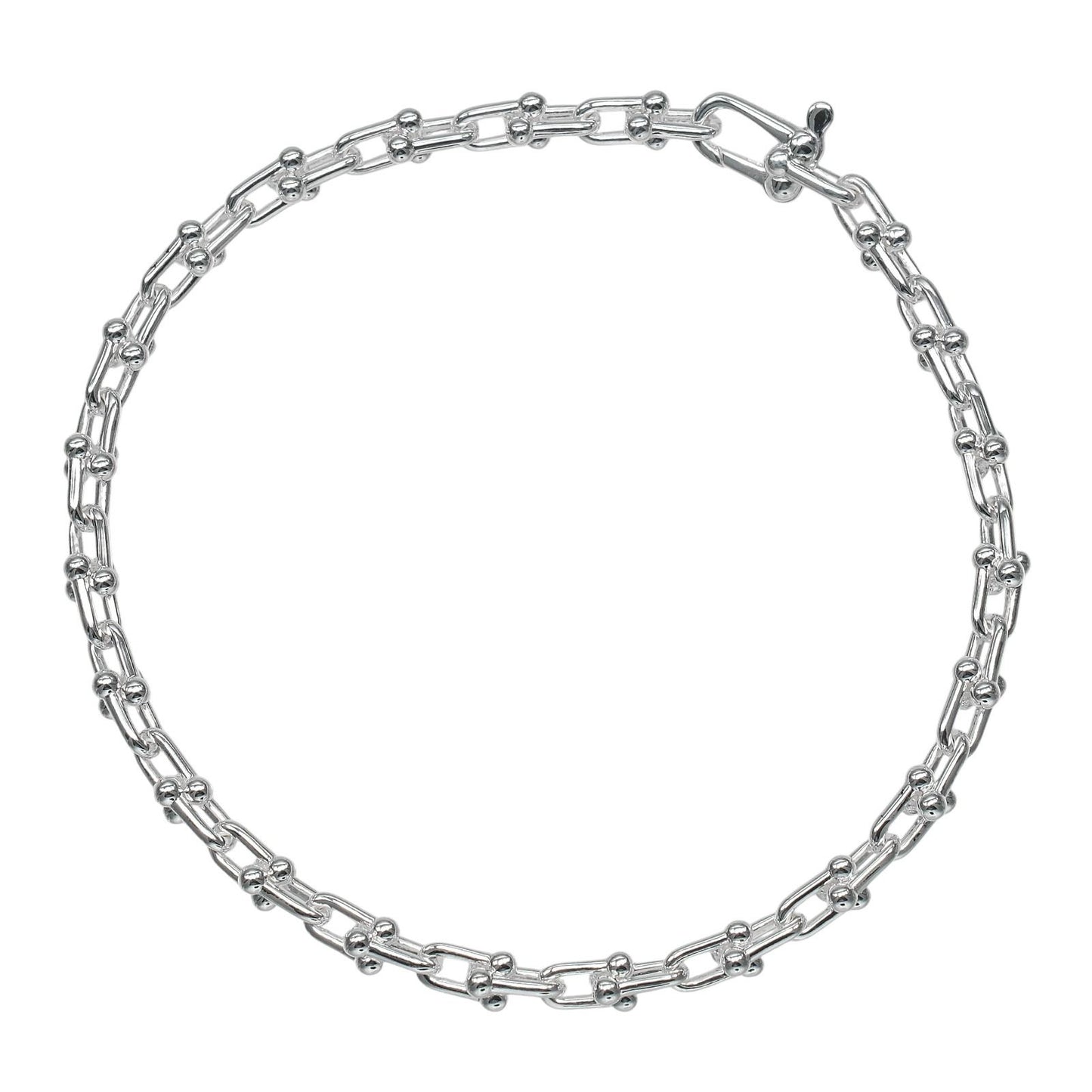 Tiffany & Co Micro Link 17 cm 925 Sterling Silver Bracelet