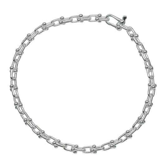 Tiffany & Co Micro Link 17 cm 925 Sterling Silver Bracelet