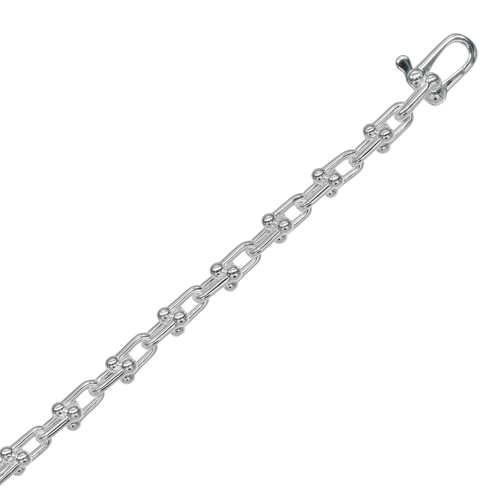 Tiffany & Co Micro Link 17 cm 925 Sterling Silver Bracelet — view 7