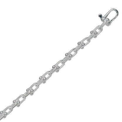 Tiffany & Co Micro Link 17 cm 925 Sterling Silver Bracelet — view 7