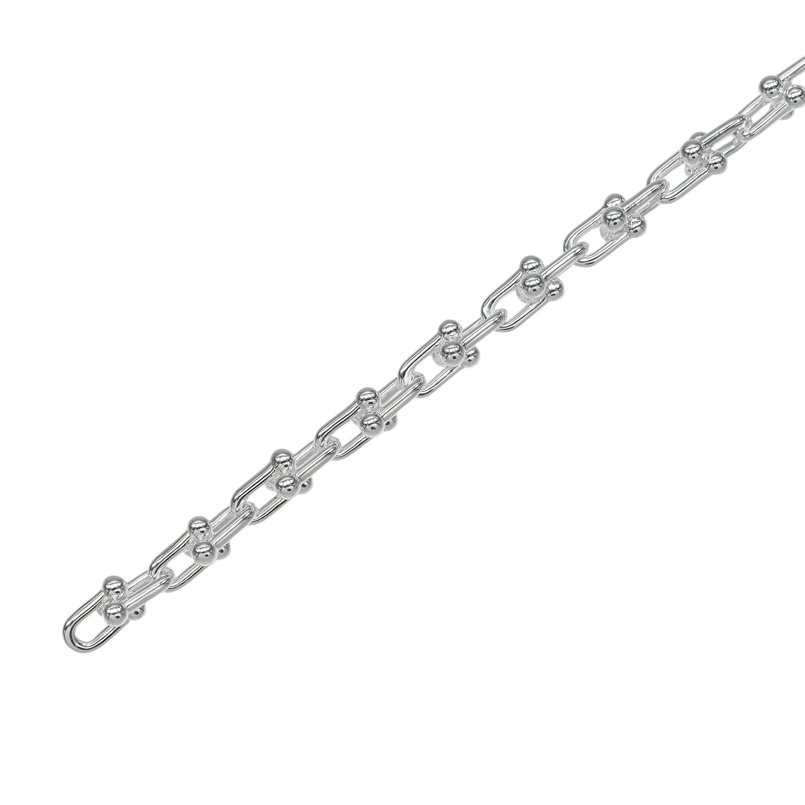 Tiffany & Co Micro Link 17 cm 925 Sterling Silver Bracelet — view 5