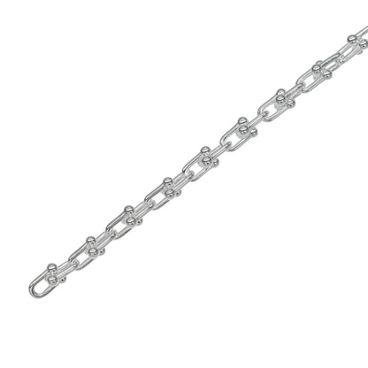 Tiffany & Co Micro Link 17 cm 925 Sterling Silver Bracelet — view 5