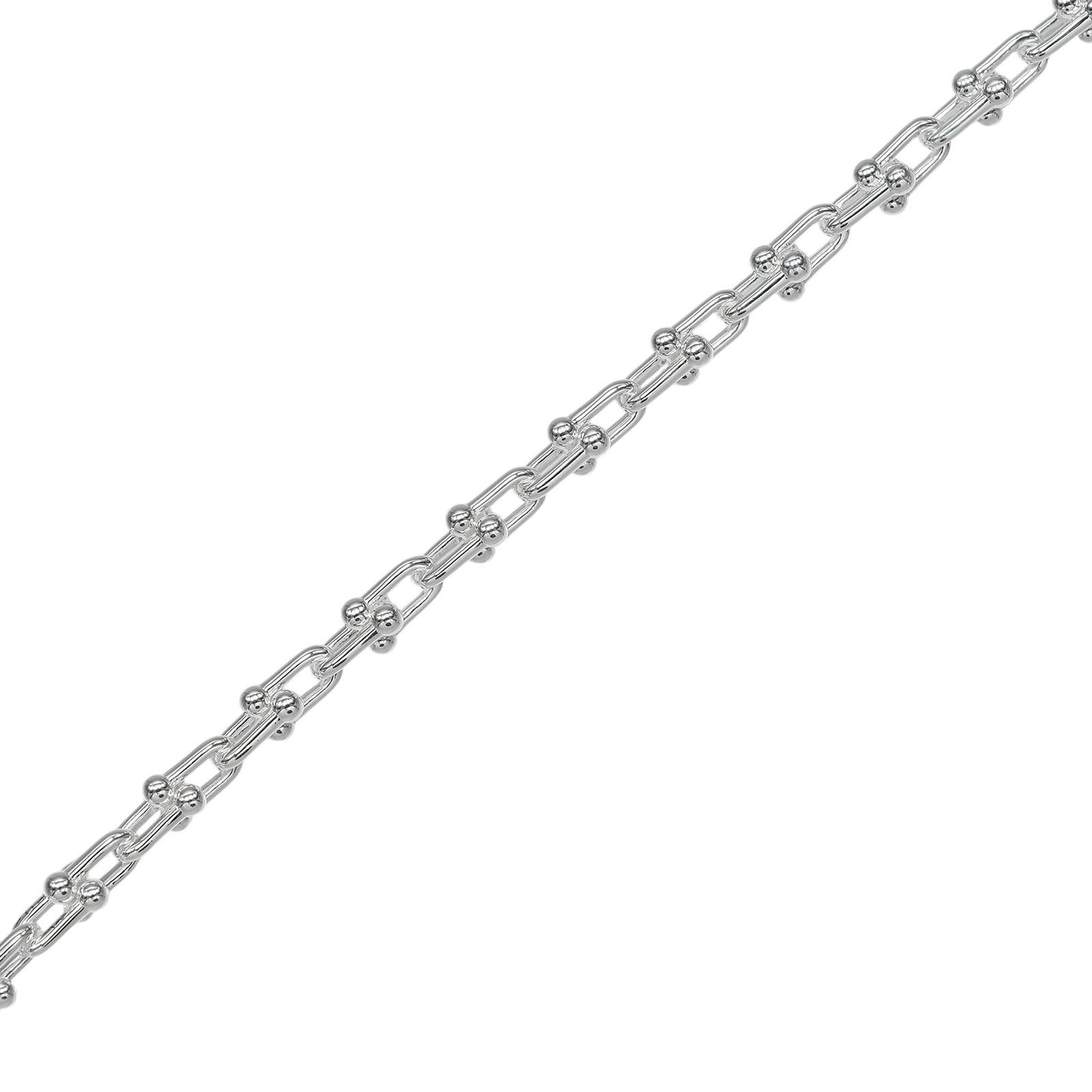 Tiffany & Co Micro Link 17 cm 925 Sterling Silver Bracelet — view 6