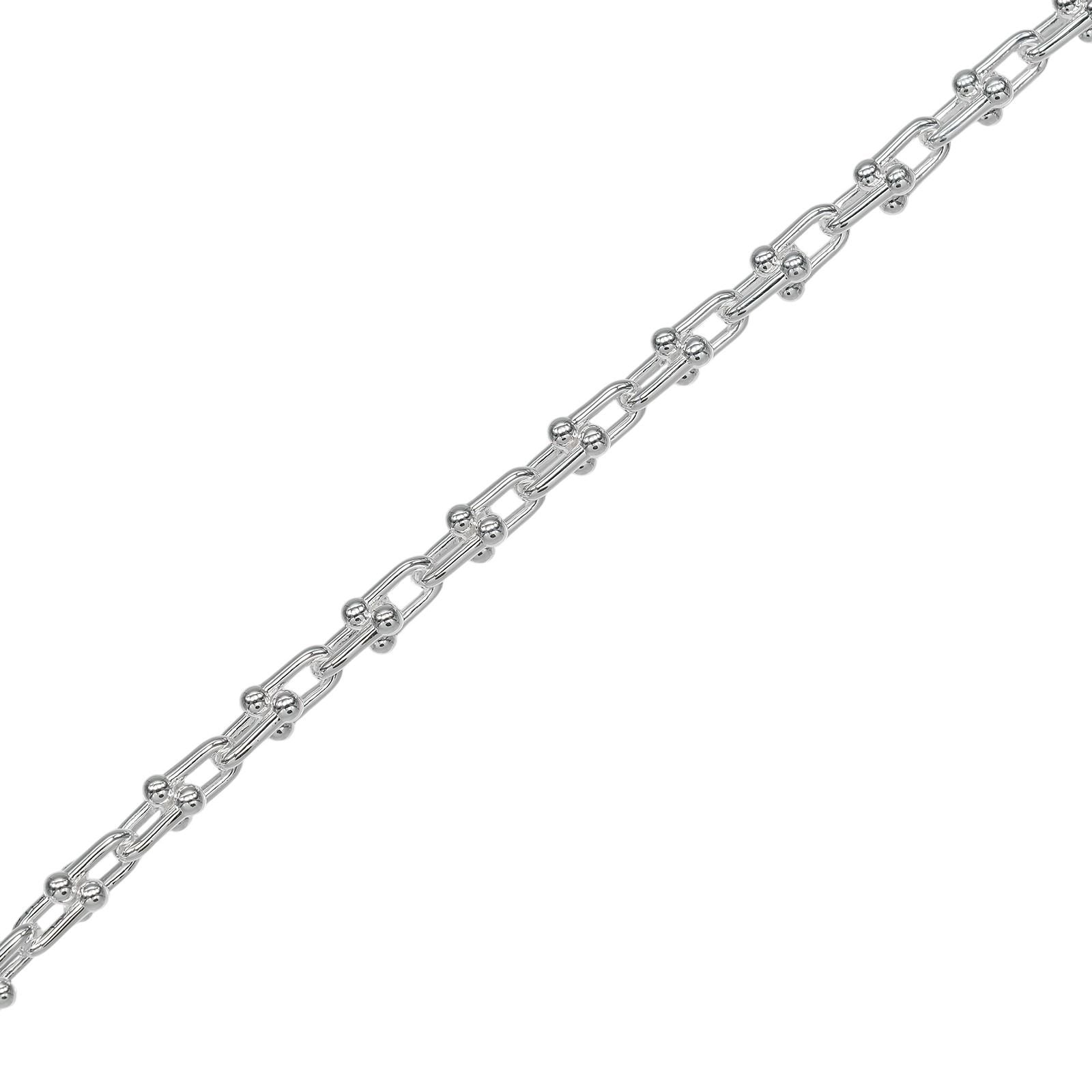 Tiffany & Co Micro Link 17 cm 925 Sterling Silver Bracelet — view 6