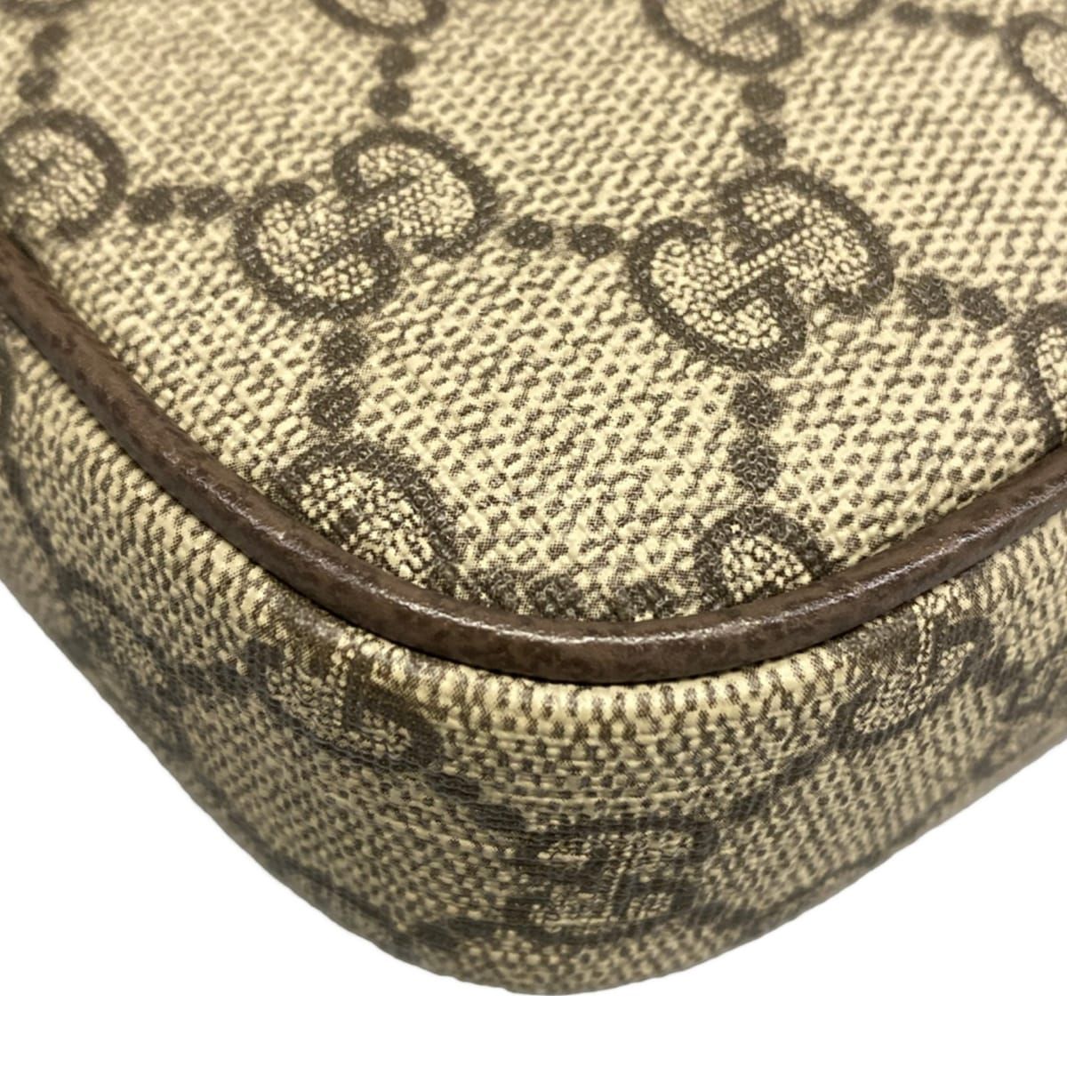 Gucci Shoulder Bag Ophidia Beige Dark Brown Multi Leather — view 6