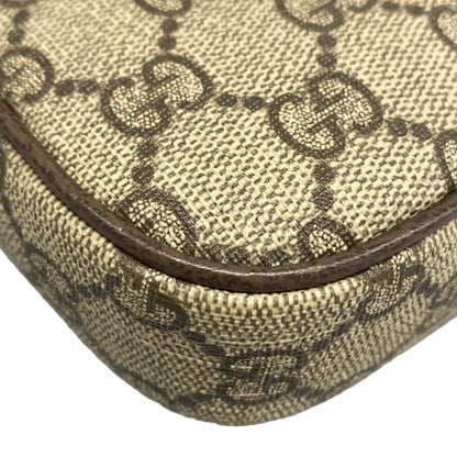 Gucci Shoulder Bag Ophidia Beige Dark Brown Multi Leather — view 6