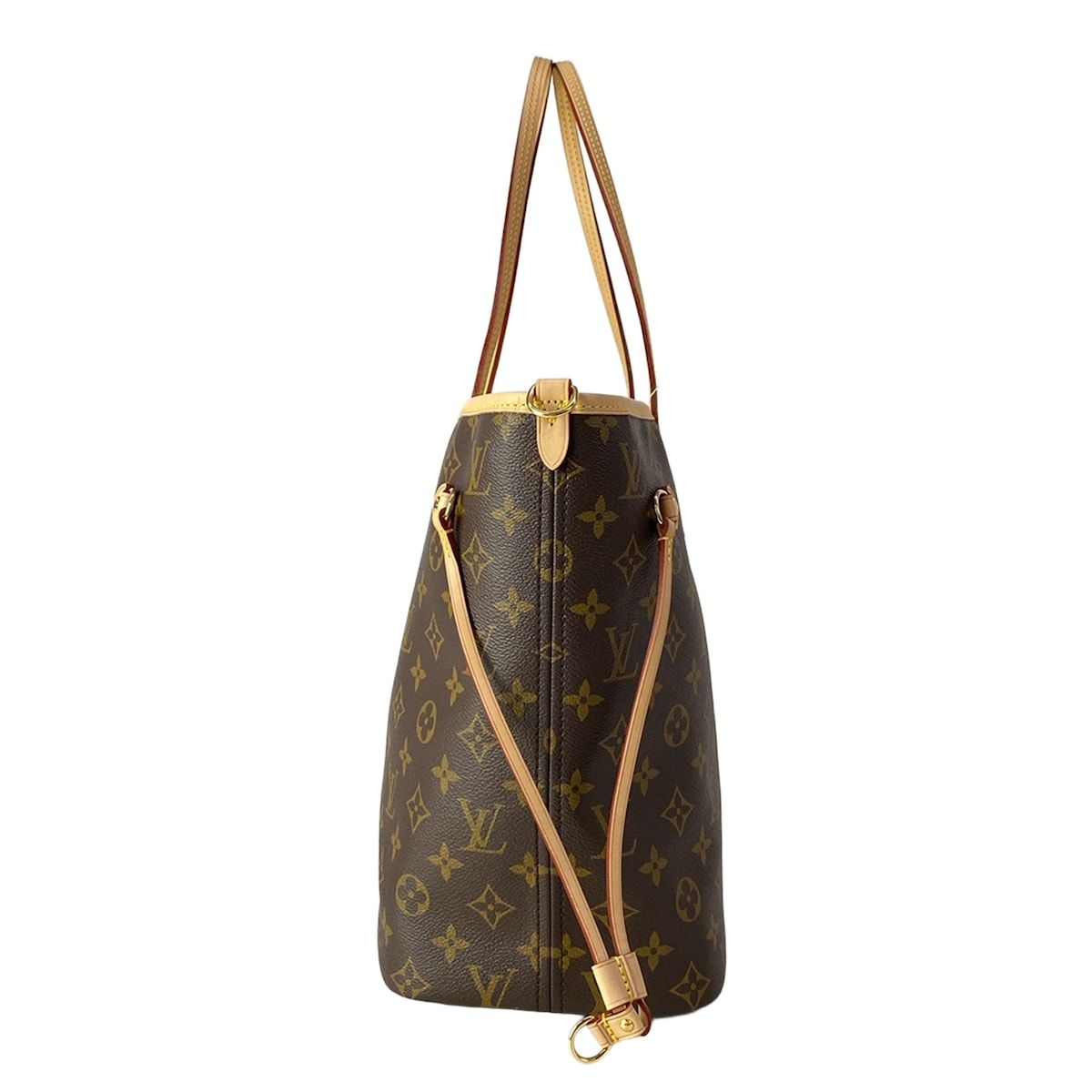 Louis Vuitton Tote Monogram Neverfull Inside Out MM Jaune Saffron — view 4