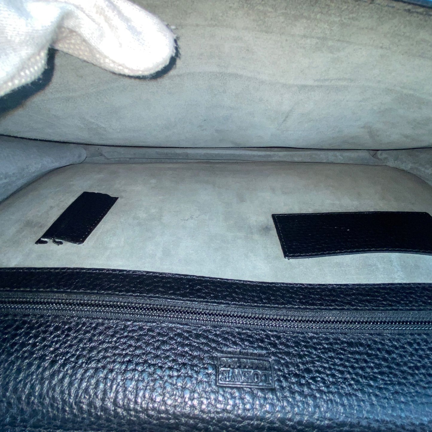 Loewe Briefcase Hand Business Anagram Grained Leather — view 8