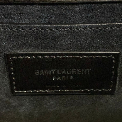 Saint Laurent Paris Shoulder Bag Sunset Black Chain Leather — view 8