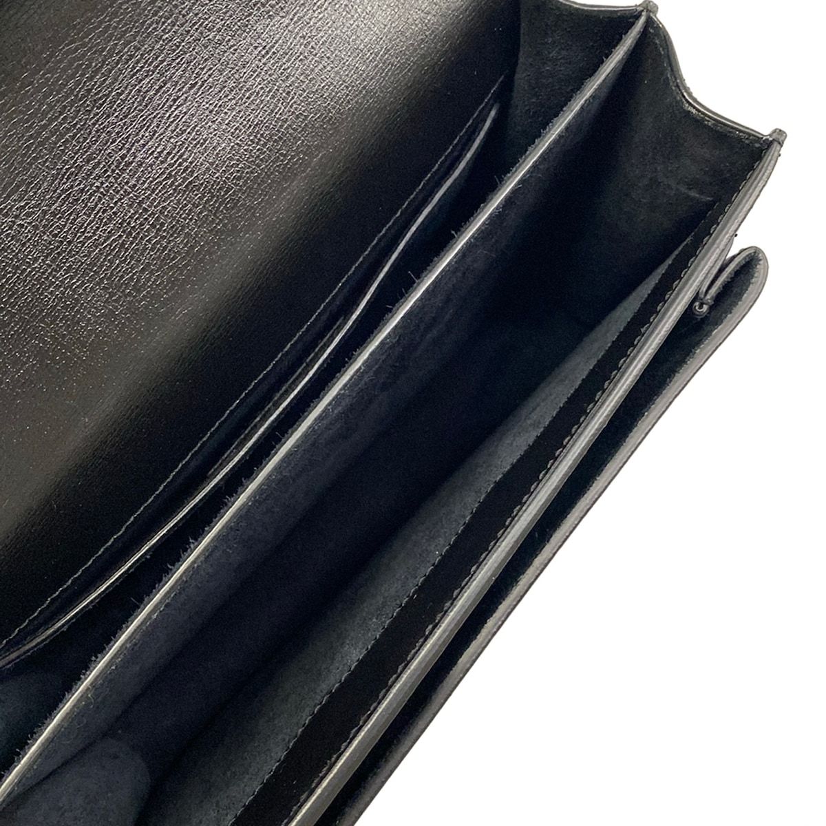 Saint Laurent Paris Shoulder Bag Sunset Black Chain Leather — view 7