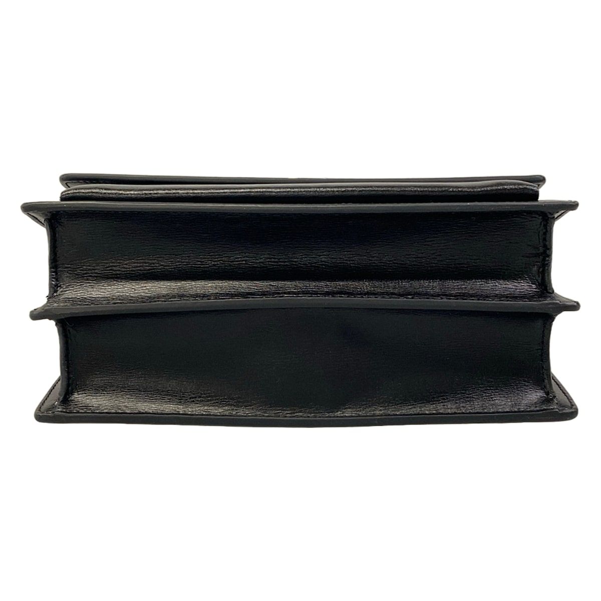 Saint Laurent Paris Shoulder Bag Sunset Black Chain Leather — view 5